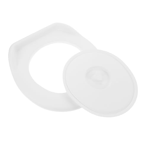 Abaodam 仮設建設用厚手プラスチック便座カバー 蓋付き耐久性抜群 簡易トイレ用 ポータブル便座 対応 臭気防止設計