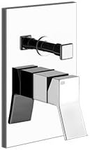 Gessi Rettangolo K mixers built-in mixer 53079+44673