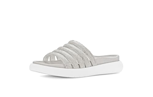 Gabor Damen Pantoletten, Frauen Slipper,Schlupfschuhe,schluepfschuhe,Slides,Slip-ons,Backless Slipper,Mules,Gartenschuhe,kristall,39 EU / 6 UK