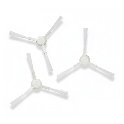 MultiAccesorios Pack 3 Cepillos Laterales Compatibles con Xiaomi Robot Vacuum Mop 2S, P, Pro, STYJ02YM, XMSTJQR2S,...