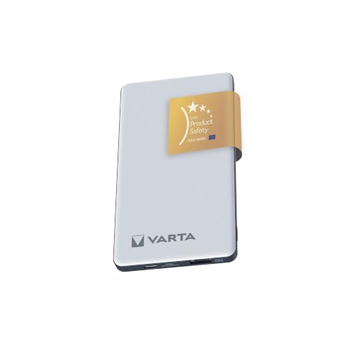 VARTA Power Bank Energy 5000 mAh, 12 W, USB C und USB A, Li-Polymer Akku