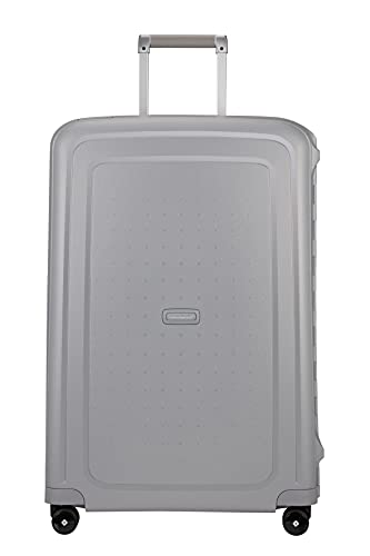 Samsonite S'Cure - Spinner L, Koffer, L 75 cm, 102 L, Silber (Silver)