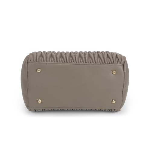 Image of Mochi Women Casual Pu Soft Body Zipper Closure Solid Sling Bag With 2 Pocket And 1 Compartments