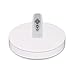 FSCLJ Plateau tournant électrique, présentoir Rotatif pour la Photographie, Plate-Forme tournante Automatique à 360 °, Vitesse réglable, 20cm