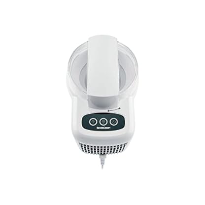 OWIM Silvercrest Professionelle Eismaschine, selbstkühlend, ohne Kompressor, 90 W, Kapazität: 700 ml (max. 300 ml), Weiß… – Bild 6