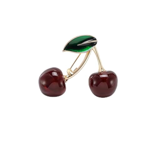Broche cerise bohème pour accessoiriser un sac ou une robe lors de vos sorties estivales