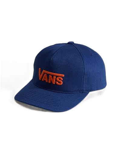 Vans Logotipo de Drop V Snapback, índigo Profundo, Talla única, Profundo Índigo, Talla única