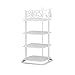wejście stojak na buty 4 Poziomy Mały Stojak Na Buty Metalowy Wąski Stojak Na Buty Przedpokój Stojak Do Przechowywania Pionowa Wieża Na Buty Pojedyncza Regał na buty (Color : Shoe Rack B)