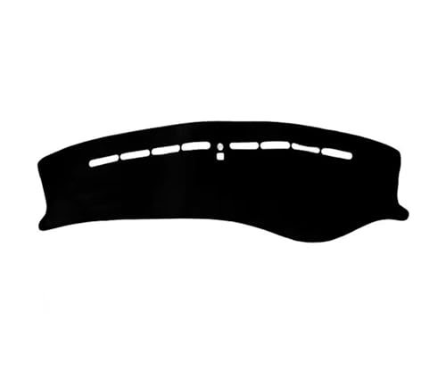 Tapis protection tableau de bord Hyundai Sonata anti-UV noir bord rouge