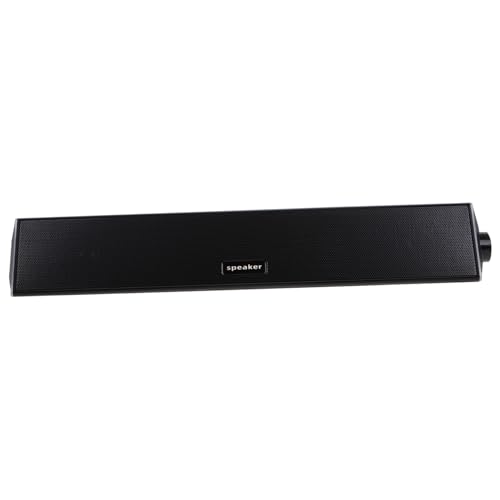 GARIOUANS Barra de Sonido USB con Iluminación RGB para PC Altavoces con Subwoofer Integrado para Portátil y Escritorio Sonido Claro y Potente
