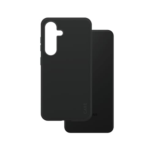 PanzerGlass Care by Fashionable Coque Noir avec Compatible Qi Samsung Galaxy S24