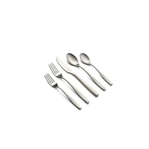 Cambridge Silversmiths Averie Satin 20 Piece Flatware Set, Service for 4, silver