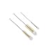 Amazing Bottle Brush Set Cleaning Brushes for Test Tube Cleaning, Gun Cleaning and More Set of 3 Cotton Soft Tip Bottle Brushes