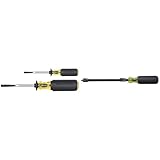 Klein Tools Slotted Screw-Holding Screwdriver Set with #2 Phillips Screw Holding Screwdriver, 3-Piece