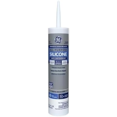 GE 100% Waterproof Silicone Caulk Cover