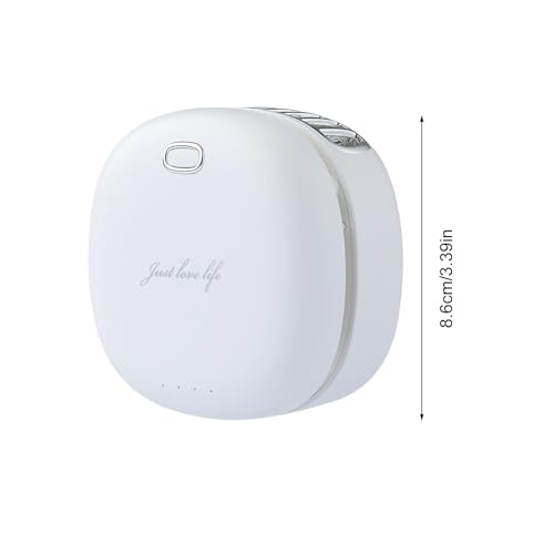 Mini ventilador de clip recargable de 2000 mAh con 3 velocidades 6