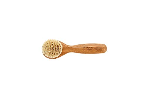 Brush - Deluxe 100% Natural Facial Cleansing Brush Solid Wood Handle Bass Brushe