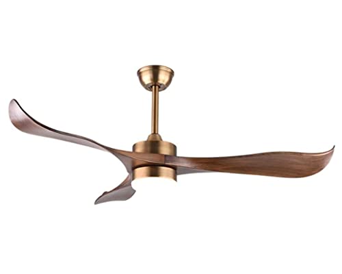 Ventilateur de plafond 52 pouces LED avec télécommande pour salon