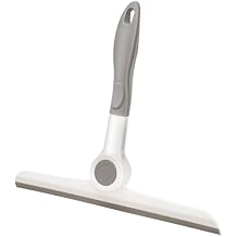 Window Squeegee for Glass Doors,All-Purpose 9.7 Window Cleaning Squeegee, Handheld for Windows, Car Windshields & More,Grey 9.7" Window Squeegee