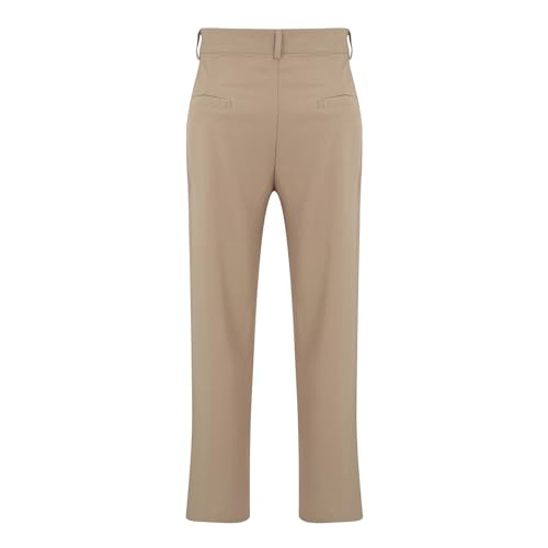 Men Formal Suit Pants Slanted Pocket Straight Wide Leg Loose Comfy Casual Trousers Business Office Party Work Pants3
