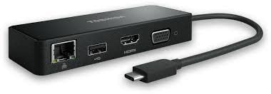 美品 東芝 PA5272U-1PRP USB-C HDMI VGA 有線 USB 中古】拡張ハブ TOSHIBA 東芝 PA5272U-2PRP USB Type-C