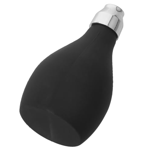 JECOMPRIS Botella Spray Recargable para Polvos de Talco, Pulverizador de Polvo Seco Portátil en Goma Negra, Adecuado para Aplicación en Salones de Peluquería y Uso Doméstico
