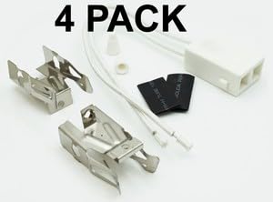 #US Replacement Part 4 Pk,Burner Receptacle Kit for, AP3075808, PS340571, 89336