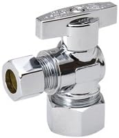 190-032HC Angle Water Supply Line Valve Chrome Plated .63 x .37 in.