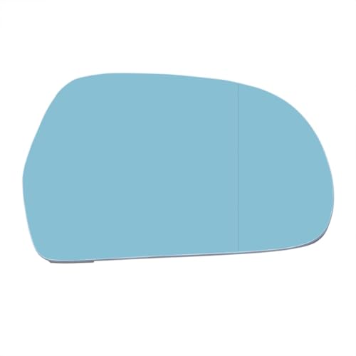 Verre de rétroviseur latéral chauffant anti-buée bleu droit pour A4 A6