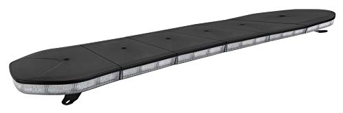 Puente de Iluminación LED HOMOLOGADO R65 Ámbar 1.400 mm. Emergencia Homologado Advertencia 10-30 V - 88W - 8 Funciones Barra Luz Emergencia Techo Vehículo