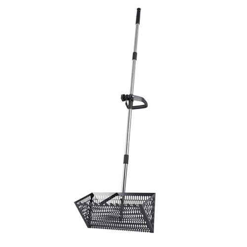 Fonowx サンドレーキ 多機能 頑丈 便利 伸縮式 猫砂スコップ