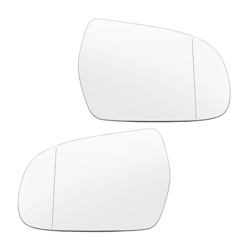 Verre de rétroviseur recul miroir pour A4 S4 B8 et A3 8P convexe