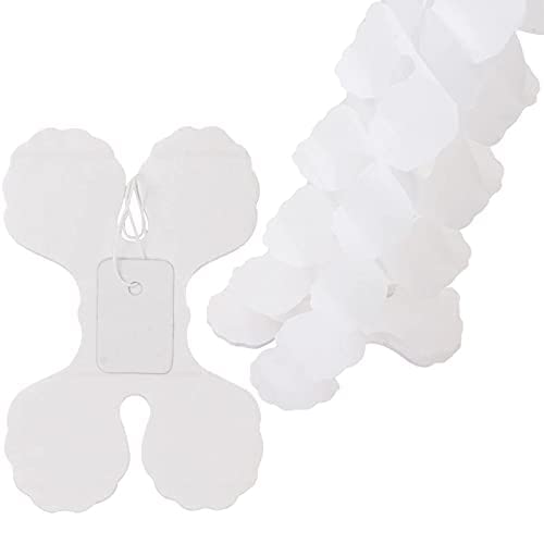 Guirlandes En Papier De Soie Trèfle à 4 Feuilles - Lot De 6, 3 M De Long, Décoration De Fête