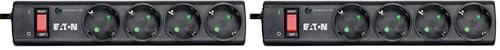 Eaton PS4D bloc de prises pour sécuriser le bureau et salon en lot de 2