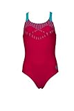 ARENA Mädchen G Trick Jr Pro Back One Piece Swimsuit, Freak Rose-martinica, 152 EU
