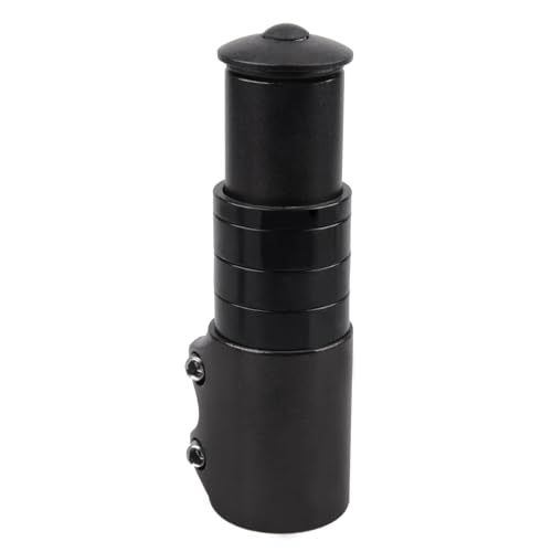 Azarxis Aluminium Alloy Handlebar Riser 123 mm Extension Stem MTB Fork Stem Extend Riser for...