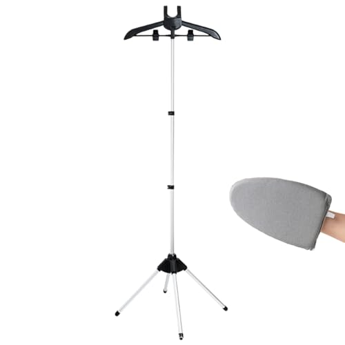 Soporte para Perchas de Vapor - Perchero de Vapor - Plegable Cuidado Textil con Protección de Mano para Abrigo Pantalones Vestido Camisetas de Traje