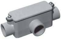 Carlon E983FR-CTN 1 in. Type T PVC Conduit Body