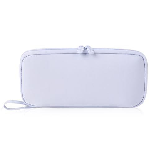 Image of Rolin Roly Multi-function Pencil Case Pencil Box Large Capacity Pen Case Holder for Women Pen Bag Organizer with Zipper (blue)