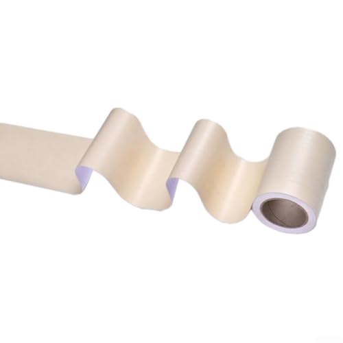 HpLive 2 pegatinas de madera para zócalo o puerta, resistentes al agua (grano de madera beige)