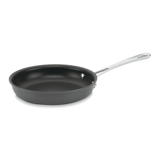 Cuisinart Contour - Sartén abierta anodizada dura de 8 pulgadas, interior antiadherente PURELYCERAMIC™. Sin PFAS, 6422C-20