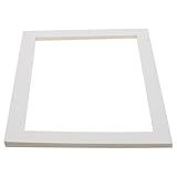 DOITOOL Passepartout per Quadri 10 Pezzi Carta di Supporto Pretagliata per Cornici Foto Fai da Te 10 Pollici Pannello di Supporto per Foto per Decorazione D’Interni