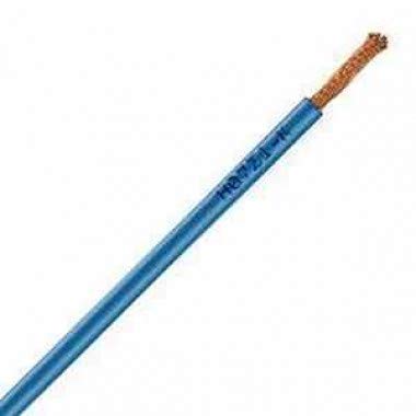 Cable Eléctrico H07Z1-K CPR 6 mm2 para Vivienda, Locales de Pública Concurrencia y Otros Usos. Cable Libre de Halógenos (2 metros, Azul) Cover