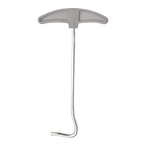 Milestone Camping 20410 Tent Peg Extractor/Essential Camping Accessory/Lightweight and Portable, Silver
