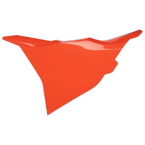 Polisport Airbox Cover-Orange KTM SX/F (2023 and Later) - High-Impact Durable Gloss Polypropylene, Direct Bolt-On OEM Style Fit for Motocross Dirt Bikes, Impact & Abrasion Resistant, Easy Install