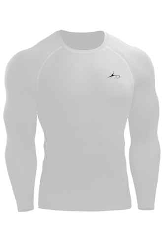 Image of PROSHARX Men's Premium Full Sleeve Compression T-Shirt - Athletic Base Layer Tights for Fitness & Sports