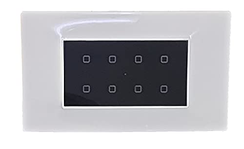 Smarteefi Touch 8 Port Modular WiFi Smart Switch Board, 8 Sm...