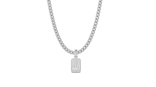 Bijou spirituel Allah Barkat en argent, un lien sacré avec la foi