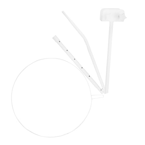 Support ciel de lit blanc anti-moustique sécurisé pour berceau - 2
