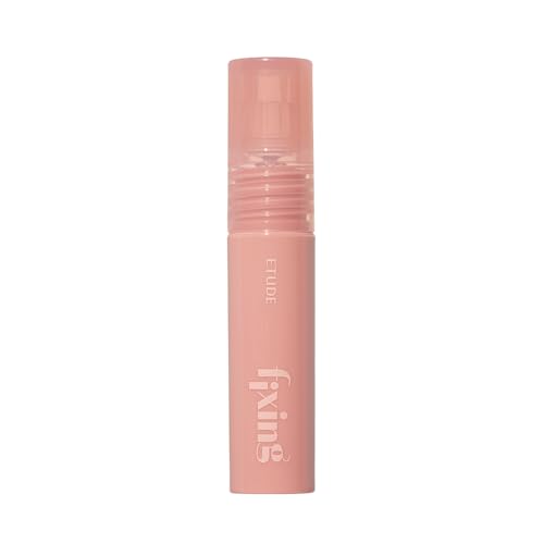 Image of ETUDE Glow Fixing Tint Mini | For Plump & Fuller Lips | Non-Sticky, Moisturising, Vegan, Glossy Tint| Shade-05, Dewy Fig- 2g